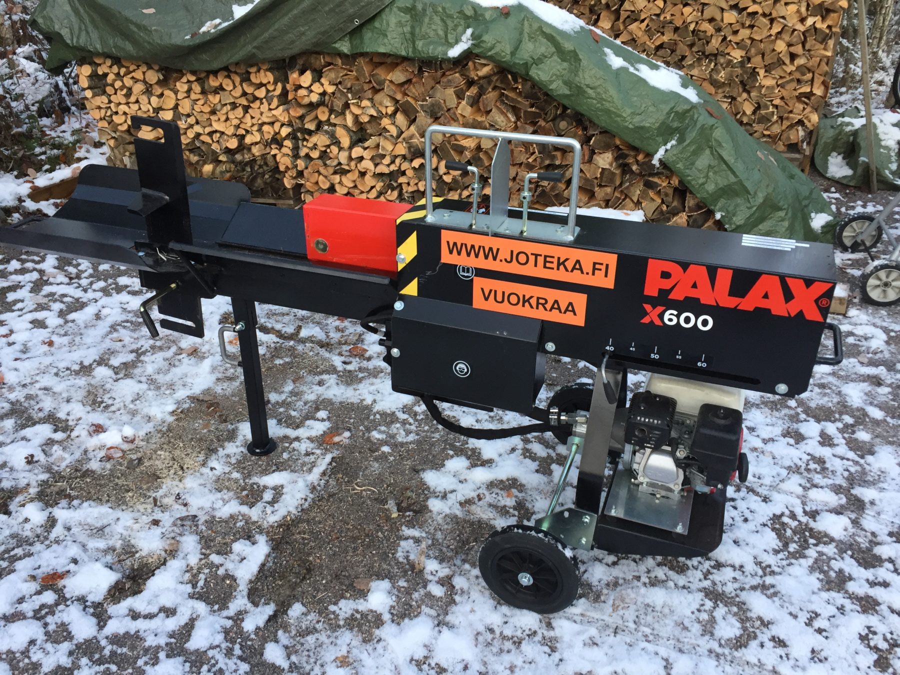 Hydraulihalkoja Palax X600