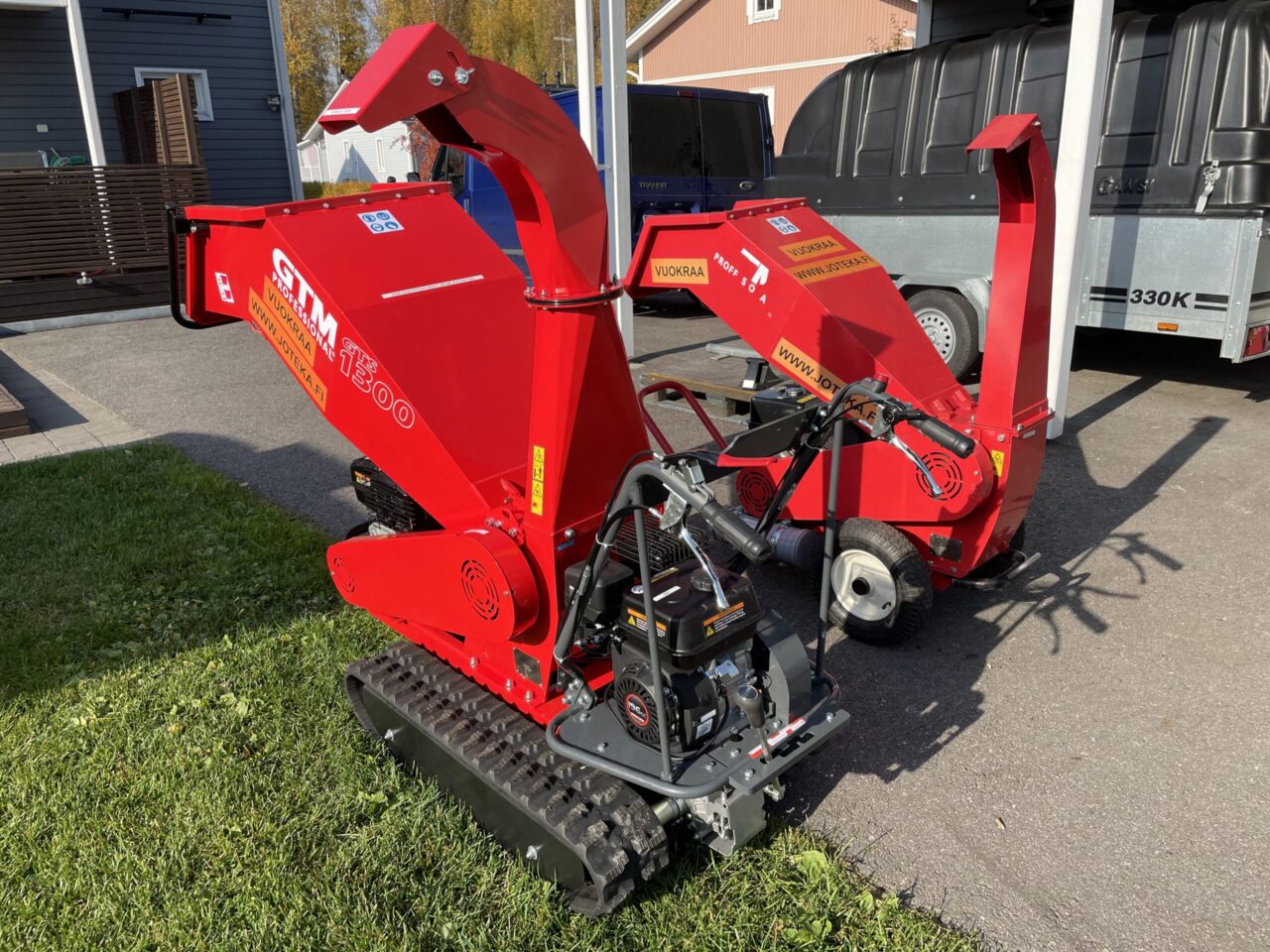 Oksasilppuri - GTM1300R - Teloilla